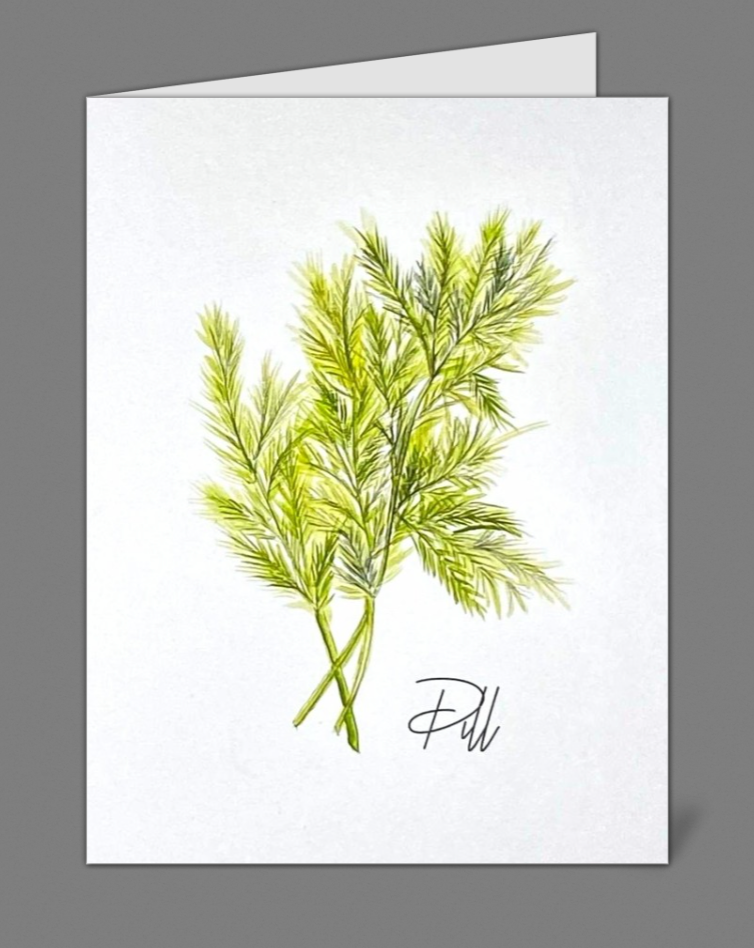 "Dill" Notecards (set of 10)