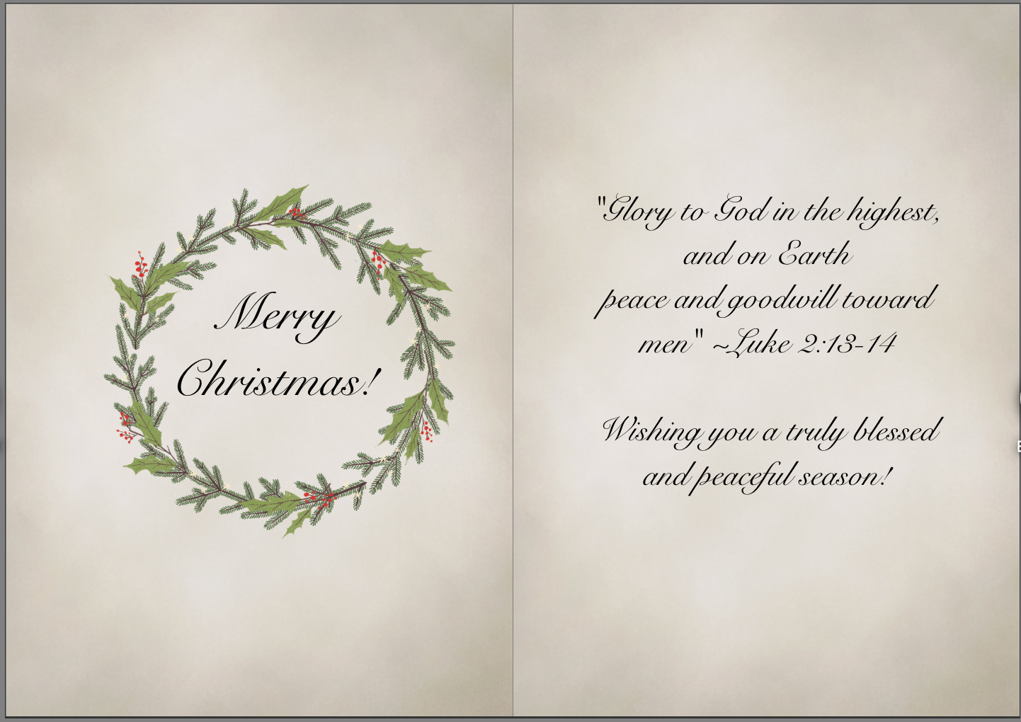 "All the World Rejoices" 5x7 Christmas cards (set of 10)
