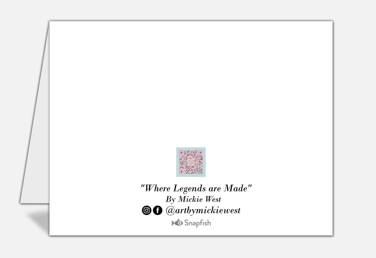 The University of Alabama "Where Legends are Made" Notecards