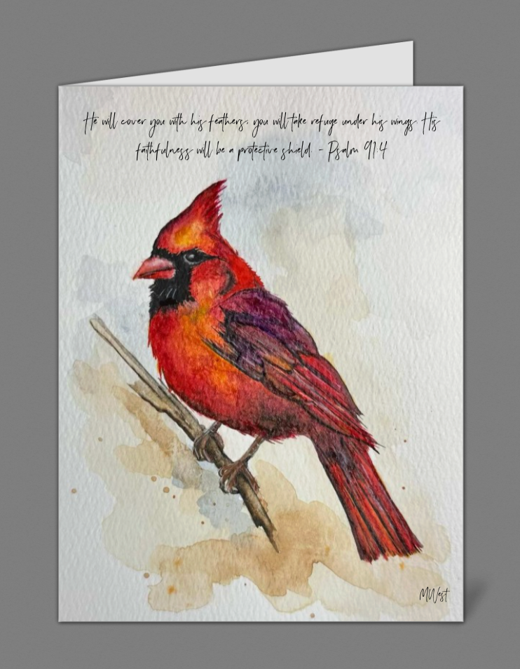 "Cardinal's Watch" Notecards (set of 10)