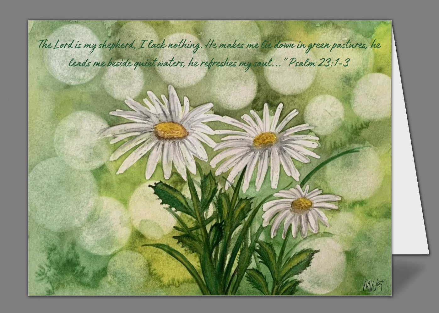 "Comin' Up Daisies" notecards (set of 10)