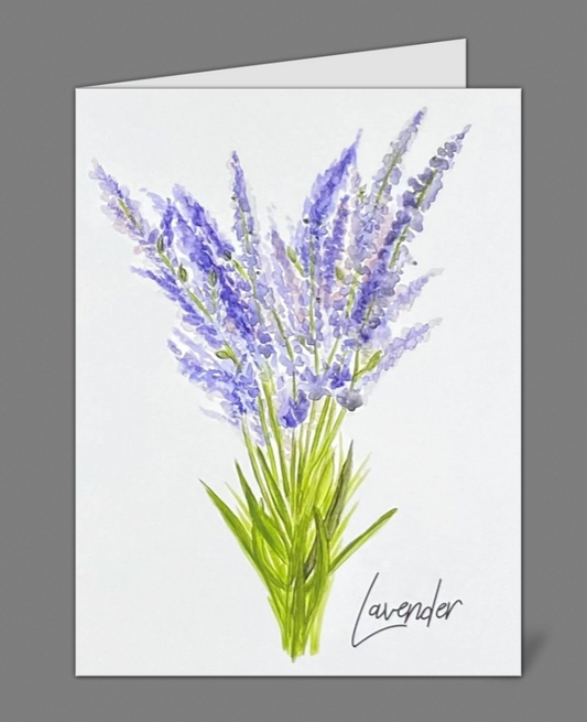 "Lavender" Notecards (set of 10)