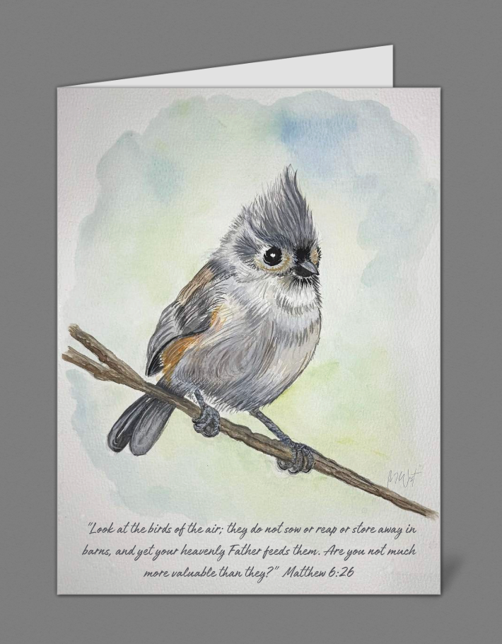"Feathered Friends" Variety Pack Notecards (set of 10)