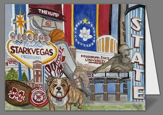 “Mississippi State - Our State” notecards (set of 10)